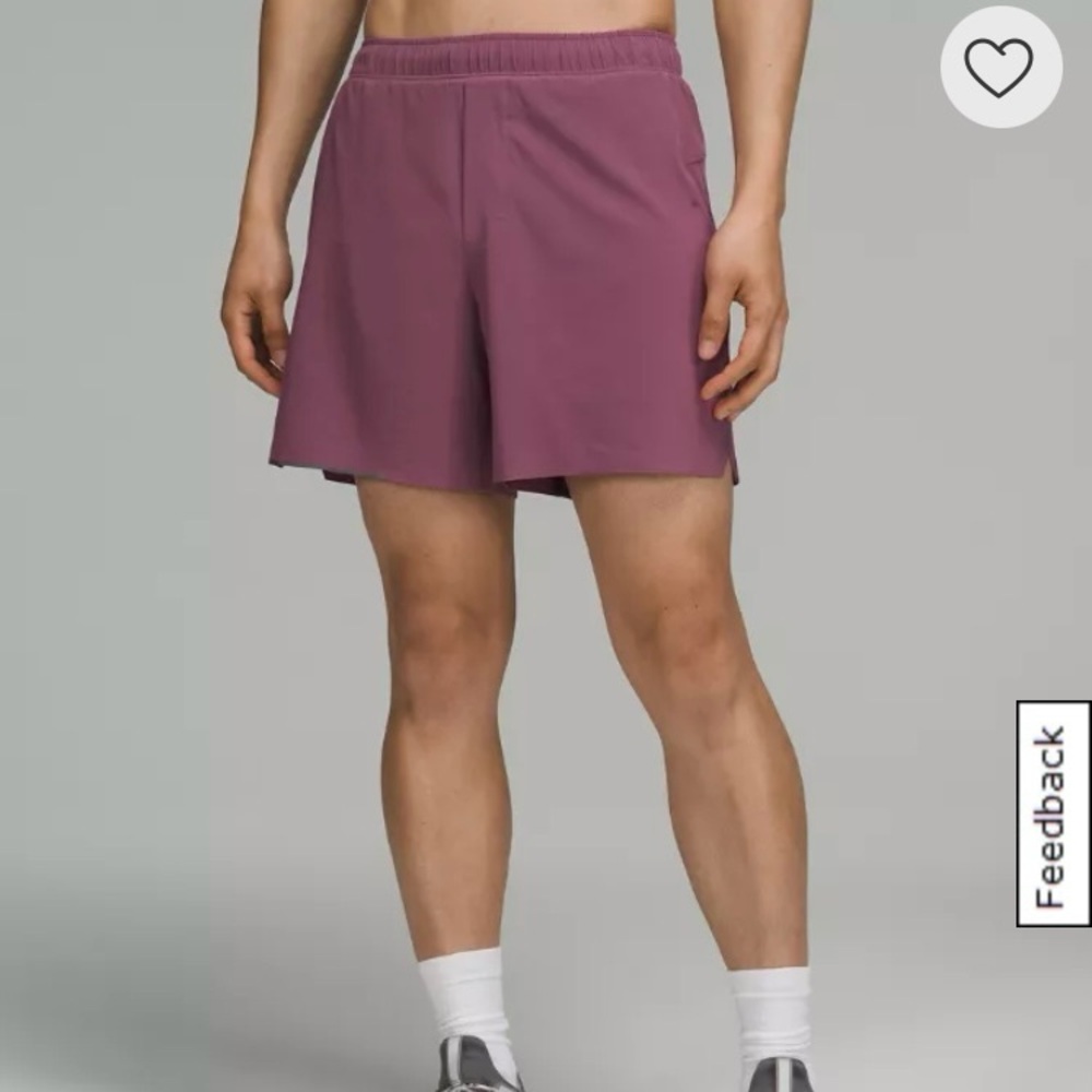 Lululemon Surge Short 6" in dark Adobe Size Large NWOT